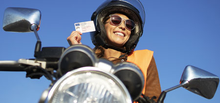 autoescuela licencia motocicleta